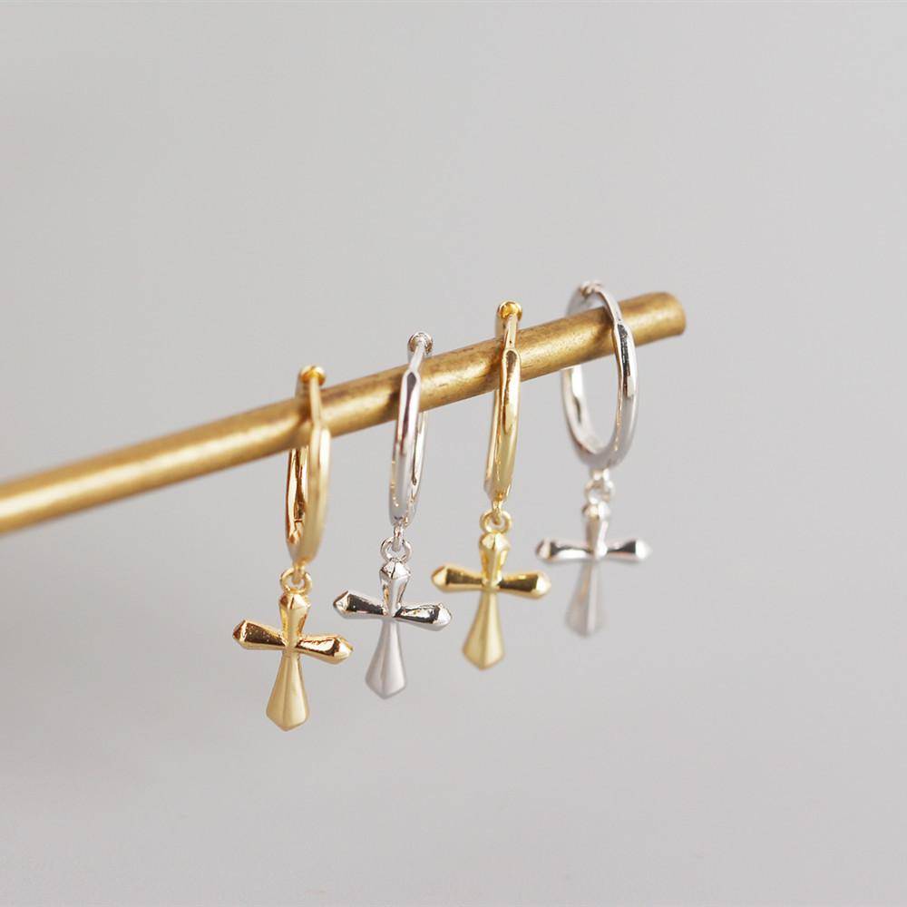 AMORETTO MILANO 925 Silber Kreuz Gold