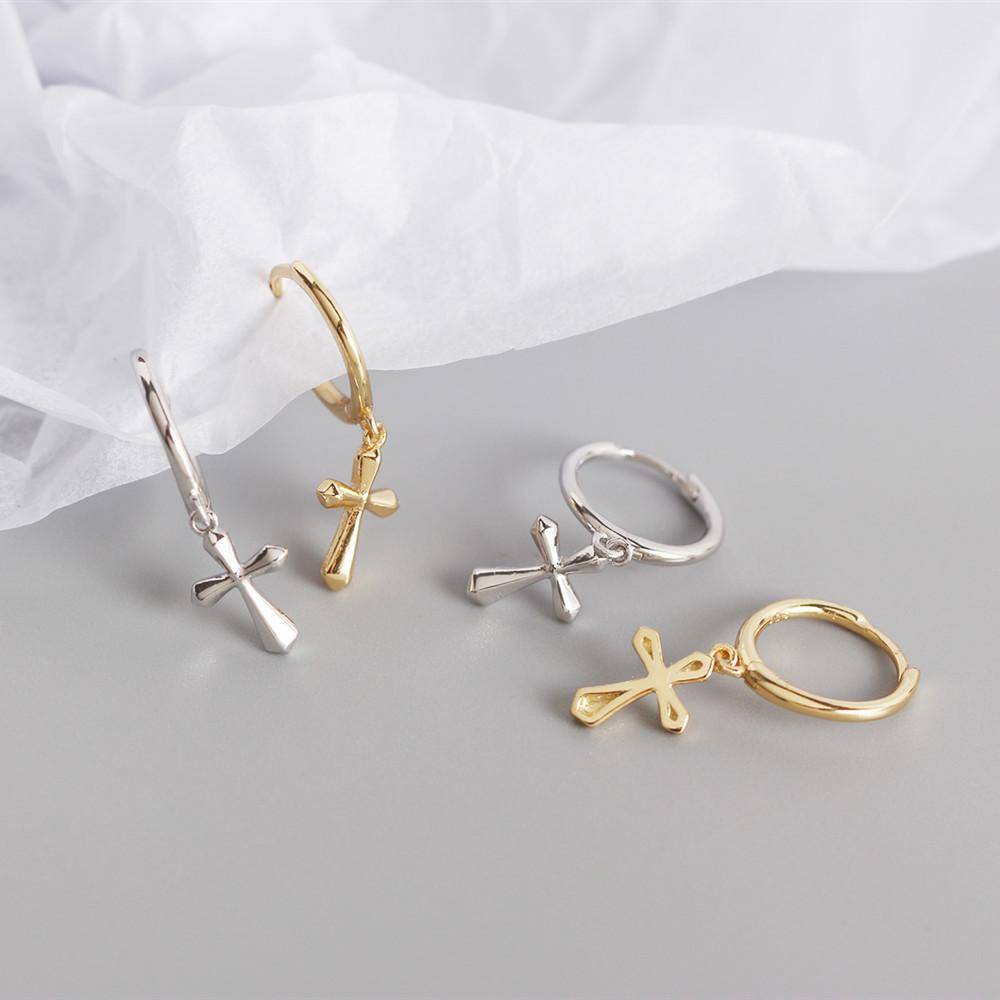AMORETTO MILANO 925 Silber Kreuz Gold
