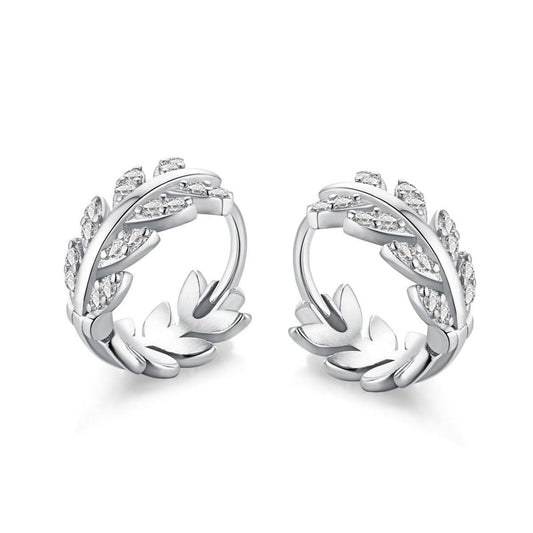 AMORETTO MILANO 925 Silber Blatt Silber