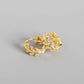 AMORETTO MILANO 925 Silber Blatt Gold