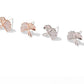 AMORETTO MILANO 925 Silber Ginkgo Rosegold