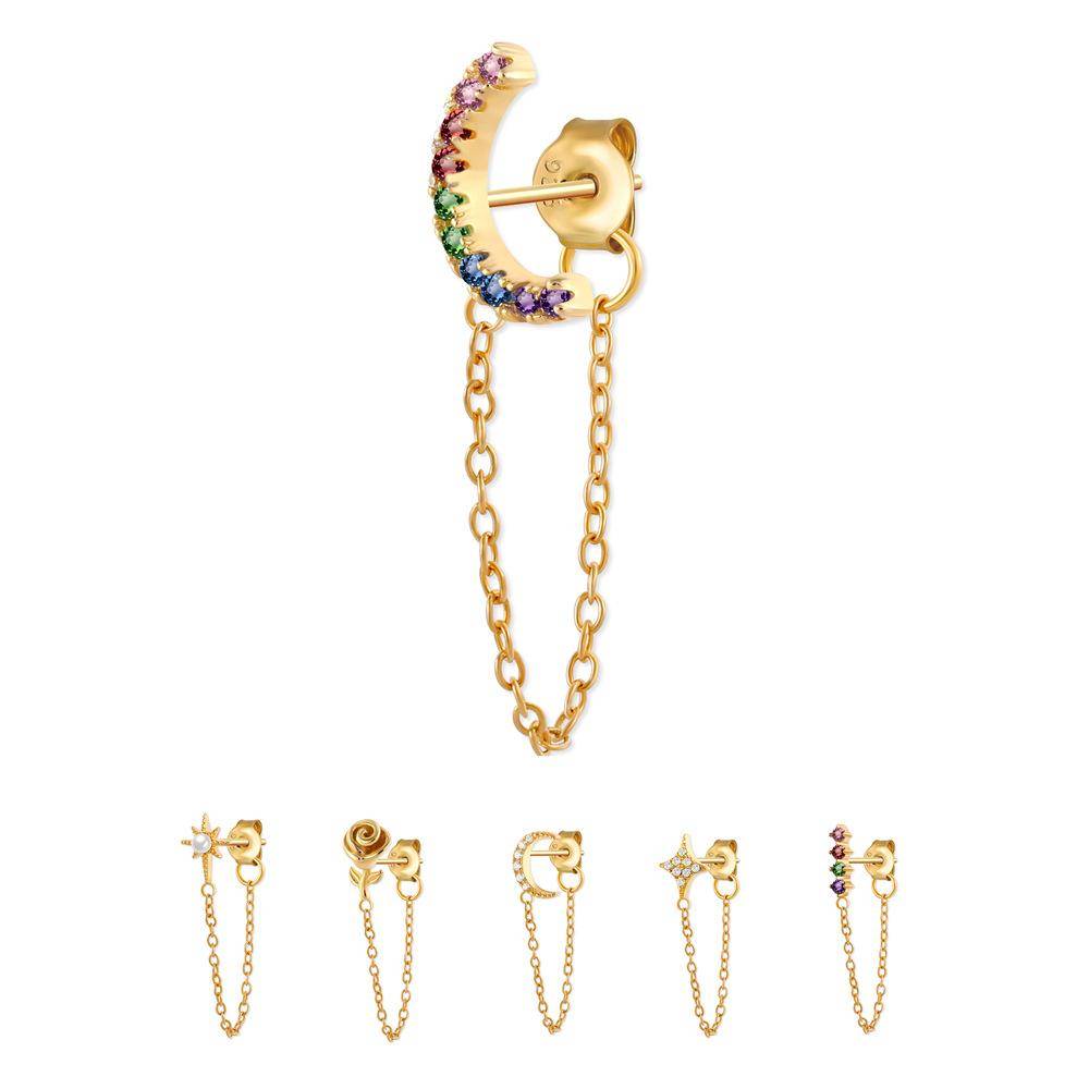 AMORETTO MILANO 925 Silber Kette Gold