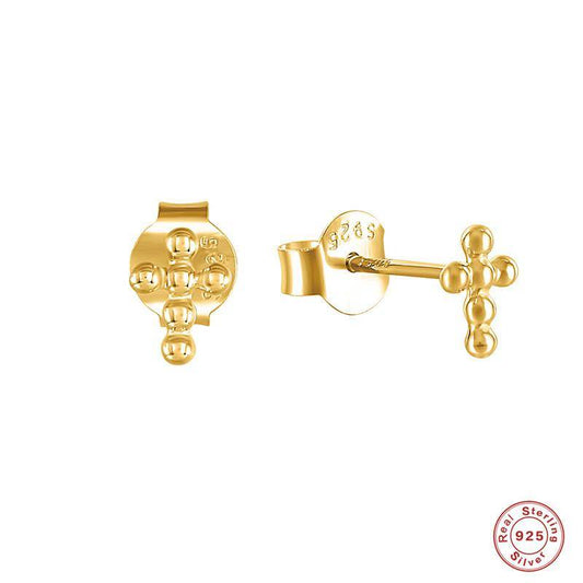 AMORETTO MILANO 925 Silber Kreuz Gold