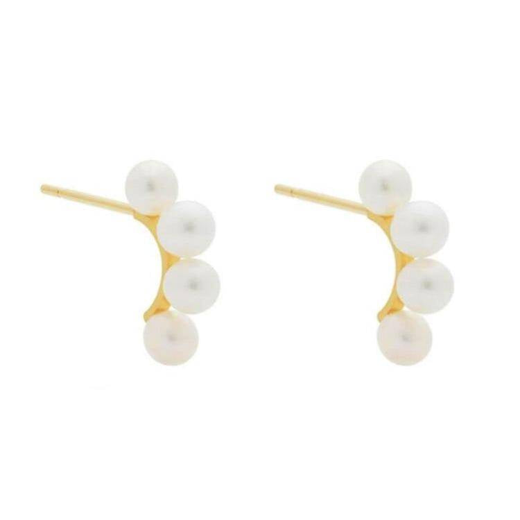 AMORETTO MILANO 925 Silber Perlen Gold