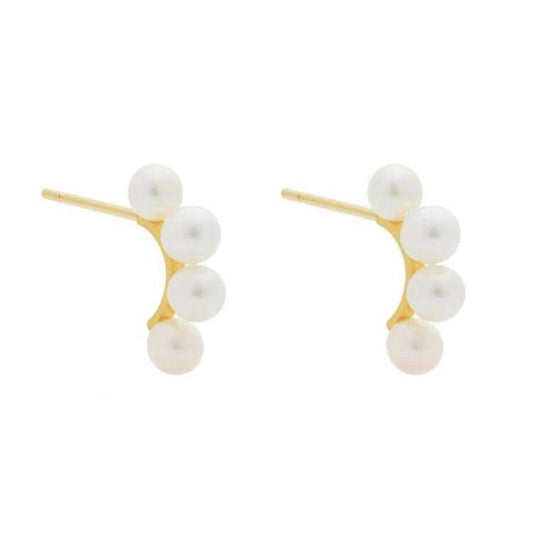 AMORETTO MILANO 925 Silber Perlen Gold