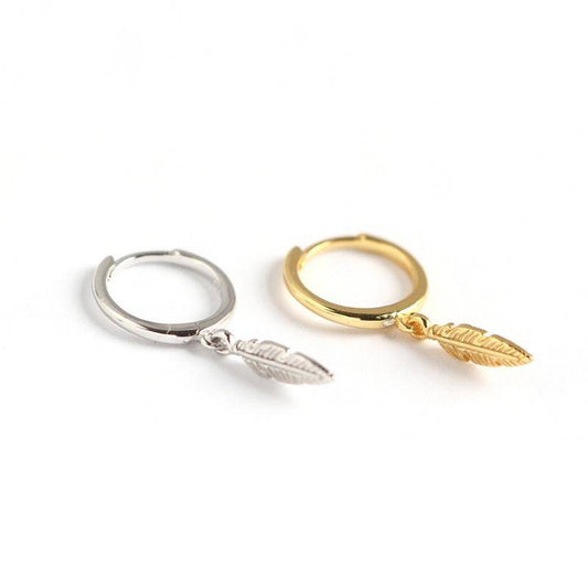 AMORETTO MILANO 925 Silber Feder Gold