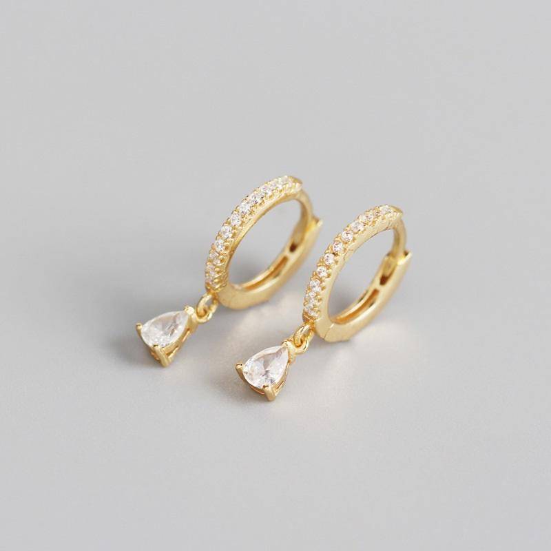 AMORETTO MILANO 925 Silber Tropfen Gold