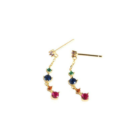 AMORETTO MILANO 925 Silber Regenbogen Gold