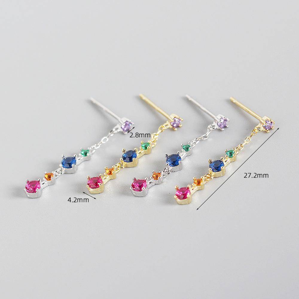 AMORETTO MILANO 925 Silber Regenbogen Gold