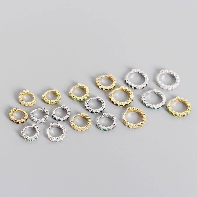 AMORETTO MILANO 925 Silber Zirkonia Gold