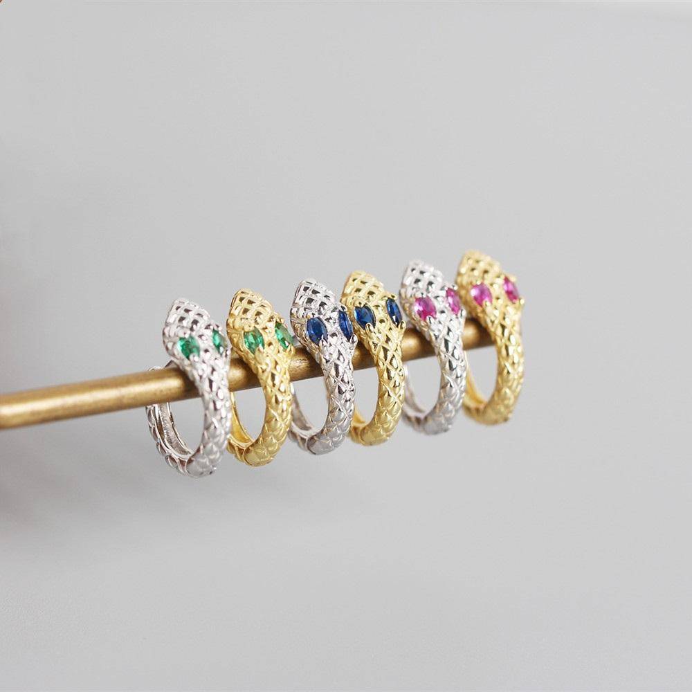 AMORETTO MILANO 925 Silber Schlange Gold