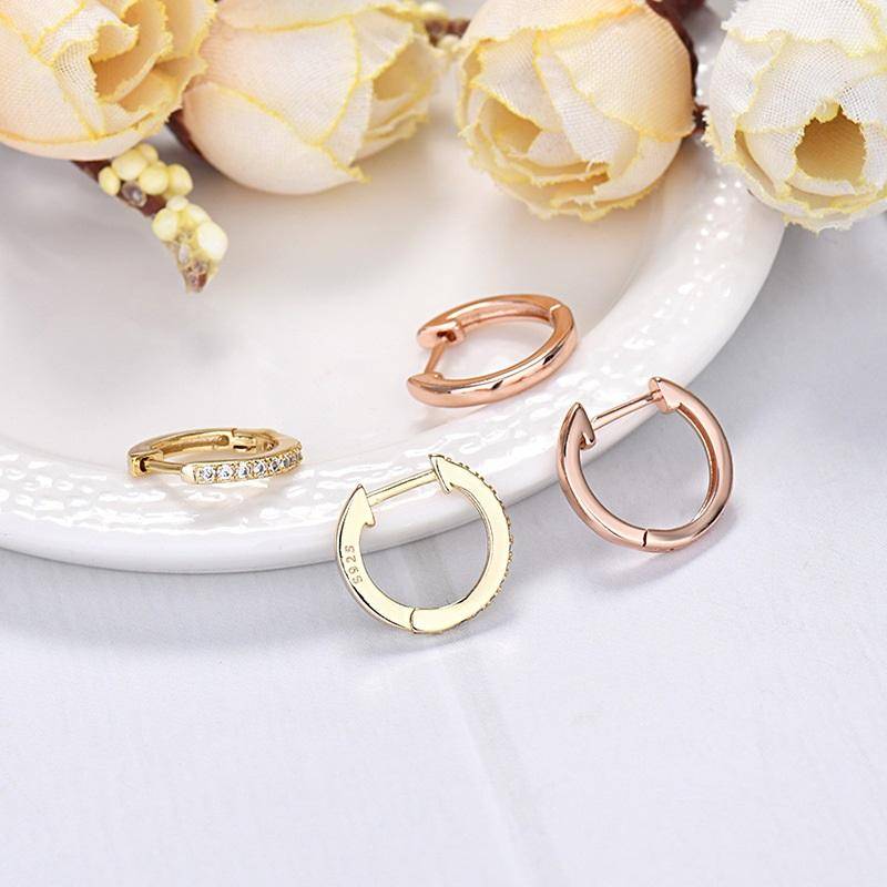 AMORETTO MILANO 925 Silber Schlicht Rosegold