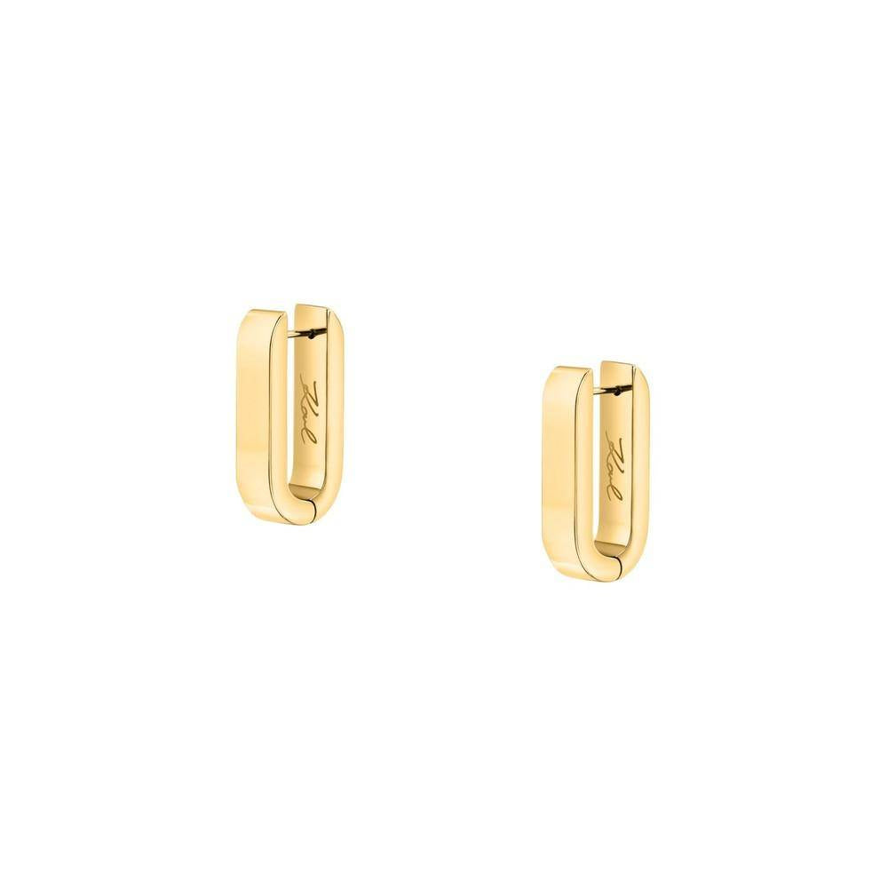 Karl Lagerfeld Damen Ohrringe CHAINS Gold