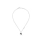 Karl Lagerfeld Collier Femme CHARMS Argent Blanc