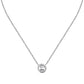 Karl Lagerfeld Damen Halskette ILLUME Silber Weiß