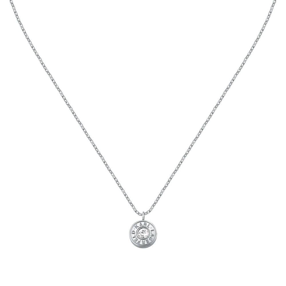Karl Lagerfeld Collier Femme ILLUME Argent Blanc