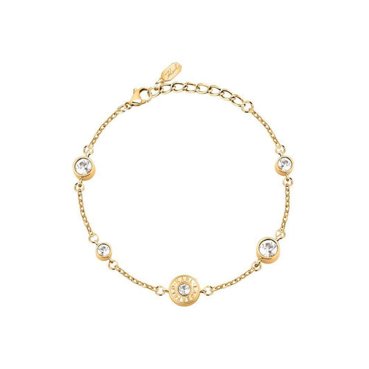 Karl Lagerfeld Damen Armband ILLUME Gold Weiß