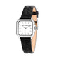 Montre femme KARL LAGERFELD SQUARE CLASSICS Noir Blanc
