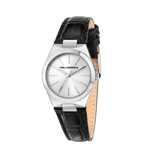 Montre KARL LAGERFELD pour femme HAMBURG Noir Argent