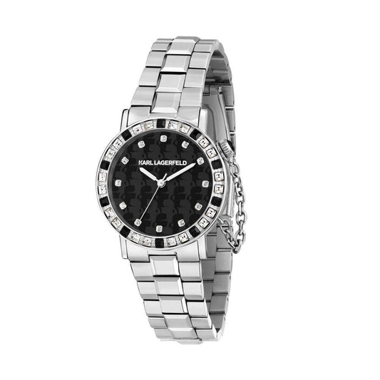 KARL LAGERFELD Montre Femme CRYSTALS Argent Gris