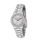 KARL LAGERFELD Damenuhr CRYSTALS Silber