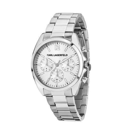 Montre femme KARL LAGERFELD ROUND ESSENTIALS Argent Blanc