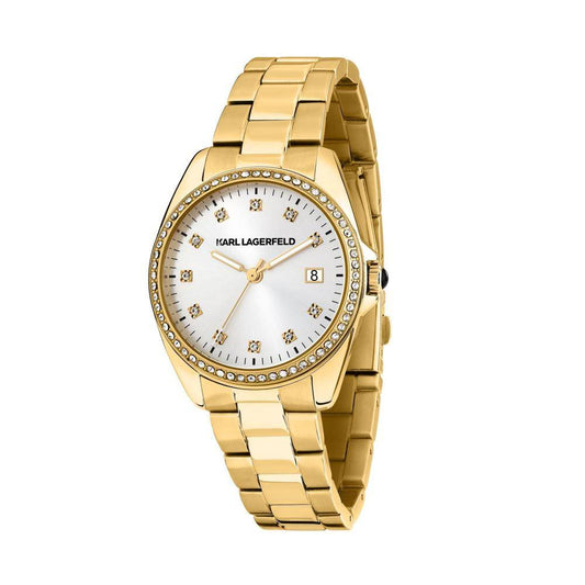 Montre femme KARL LAGERFELD ROUND ESSENTIALS Or Argent
