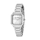 KARL LAGERFELD Damenuhr SQUARE CLASSICS Silber