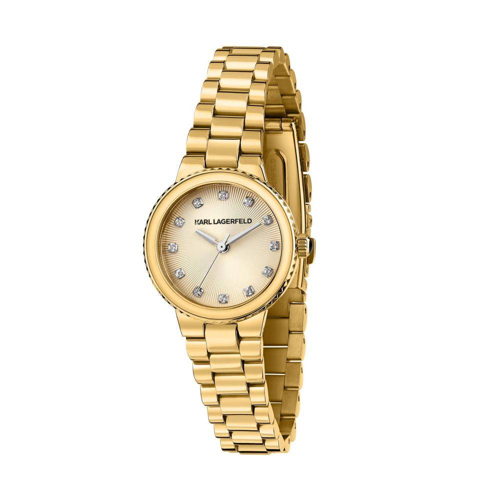 KARL LAGERFELD Damenuhr BERLIN Gold