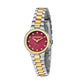 Montre KARL LAGERFELD femme BERLIN bicolore rouge