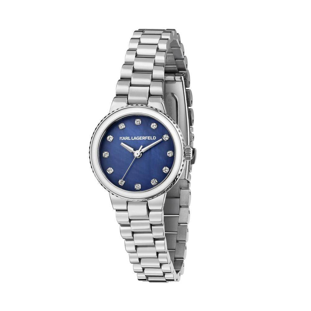 Montre pour femme KARL LAGERFELD BERLIN argent bleu