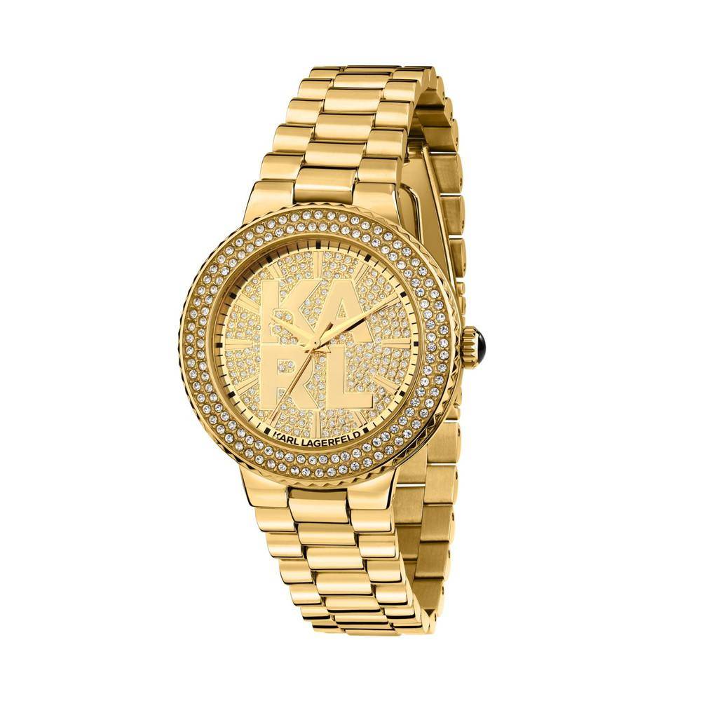 KARL LAGERFELD Damenuhr BERLIN Gold