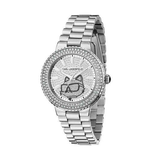 Montre KARL LAGERFELD pour femme BERLIN argentée