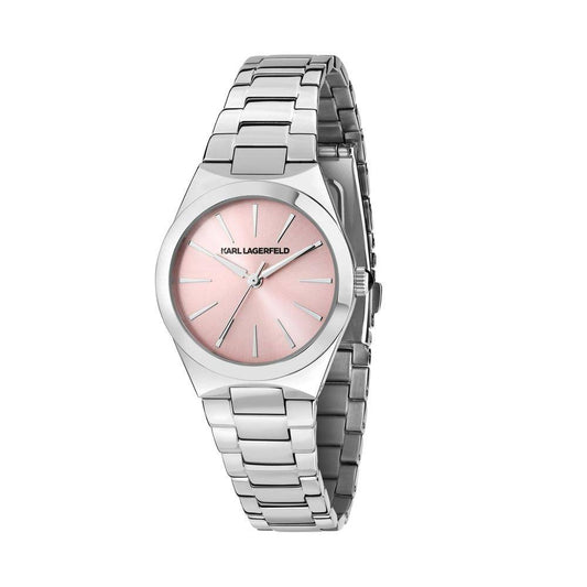 KARL LAGERFELD Montre Femme HAMBURG Argent Rose