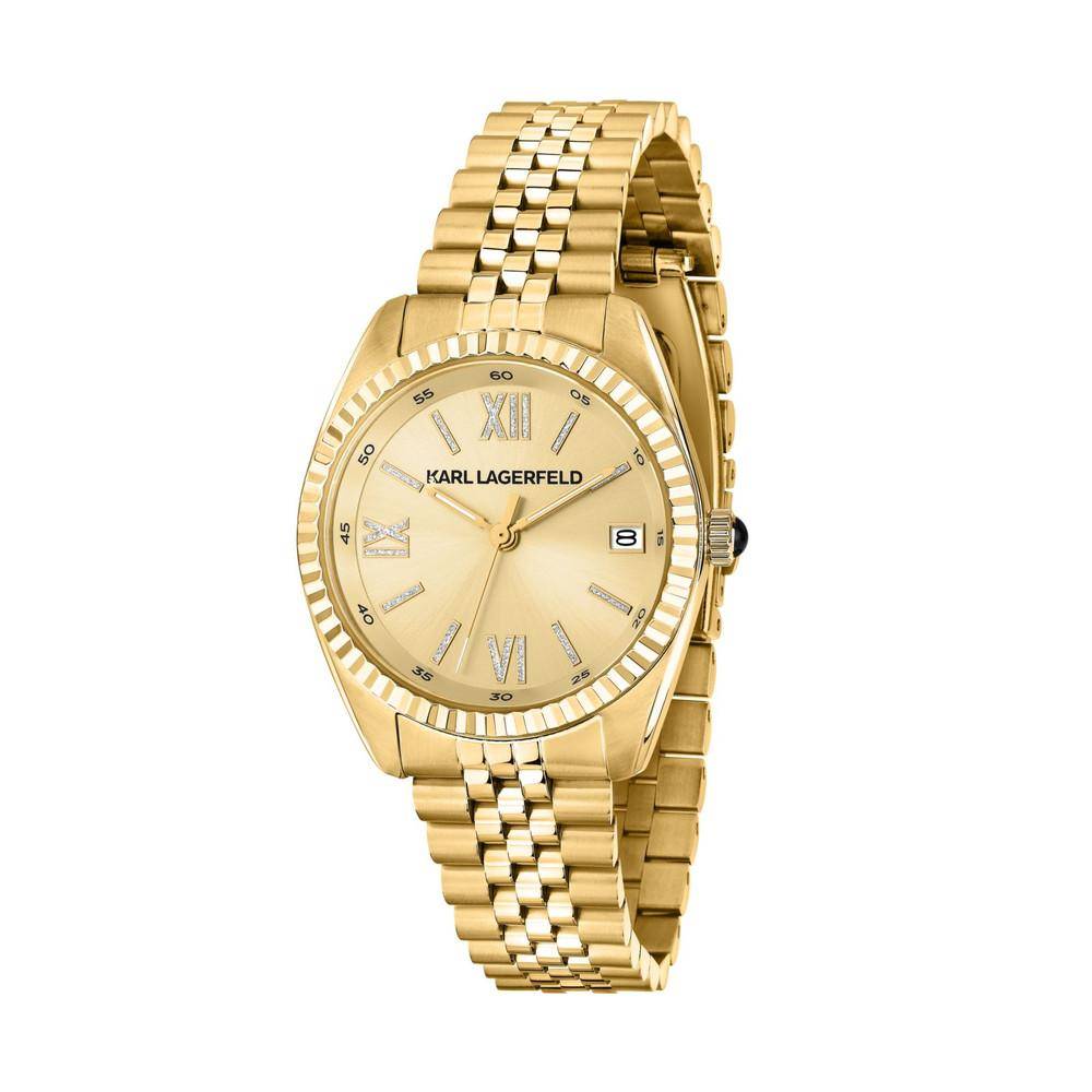 KARL LAGERFELD Damenuhr TIMELESS CODE Gold