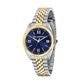 KARL LAGERFELD Damenuhr TIMELESS CODE Bicolor Blau