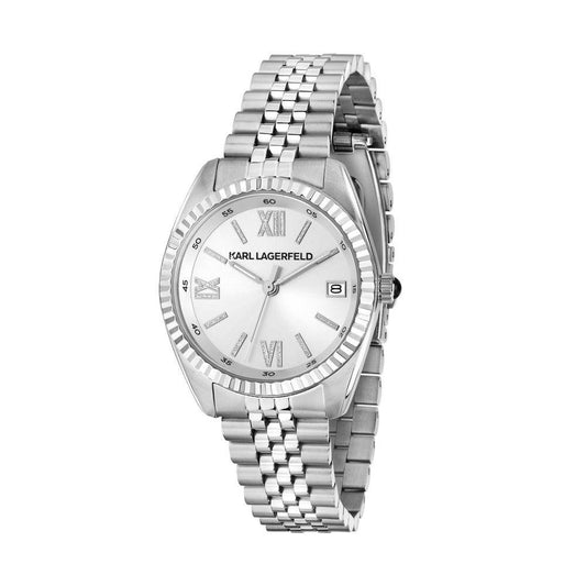 KARL LAGERFELD Montre femme TIMELESS CODE Argent Blanc