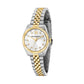 KARL LAGERFELD Damenuhr TIMELESS CODE M Bicolor Silber