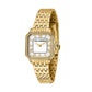 KARL LAGERFELD Montre femme ICON SQUARE Doré Blanc