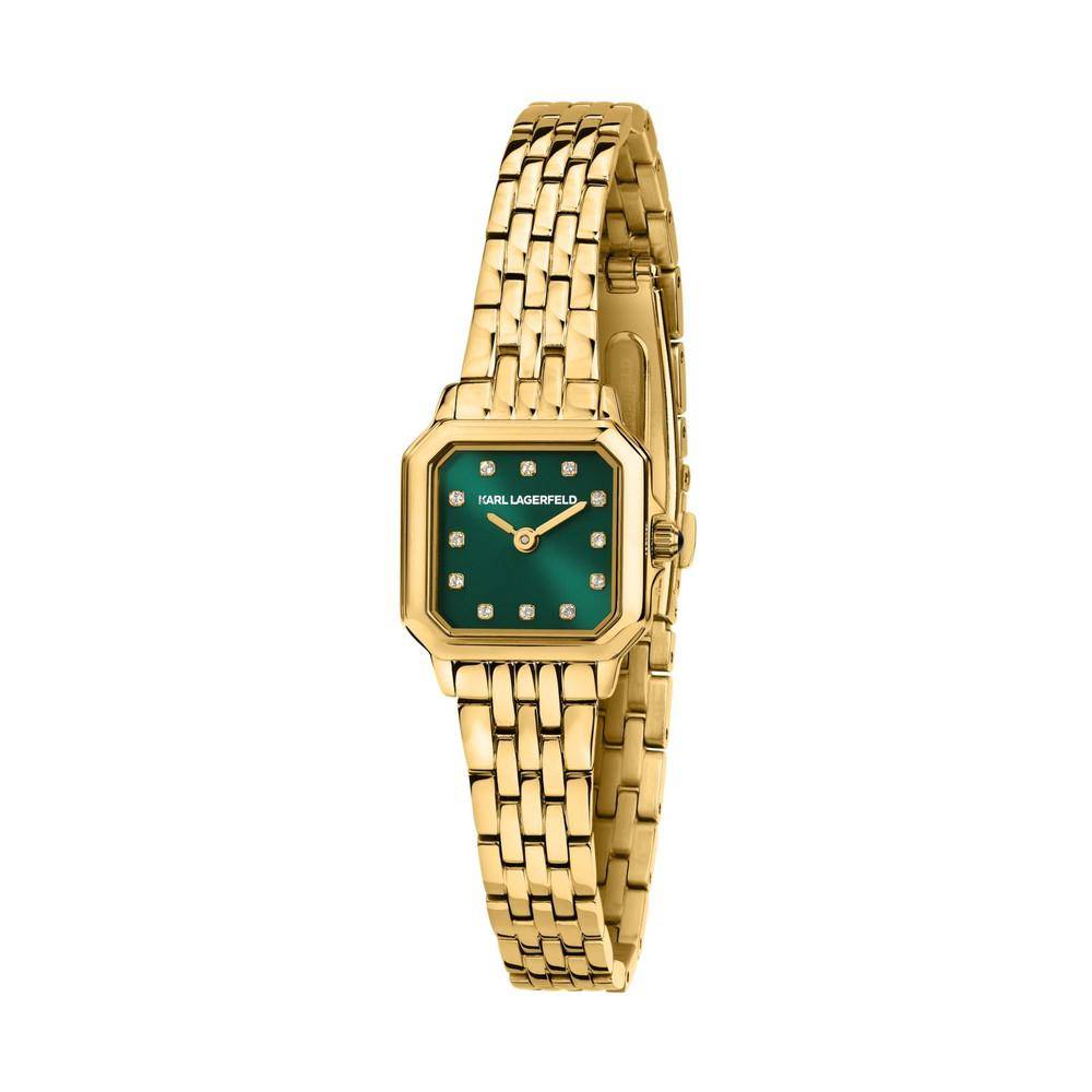 KARL LAGERFELD Montre Femme ICON SQUARE MINI Or Vert