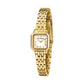 KARL LAGERFELD Damenuhr ICON SQUARE MINI Gold Weiß