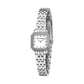 KARL LAGERFELD Damenuhr ICON SQUARE MINI Silber Weiß
