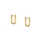 Karl Lagerfeld Damen Ohrringe CHAINS Gold