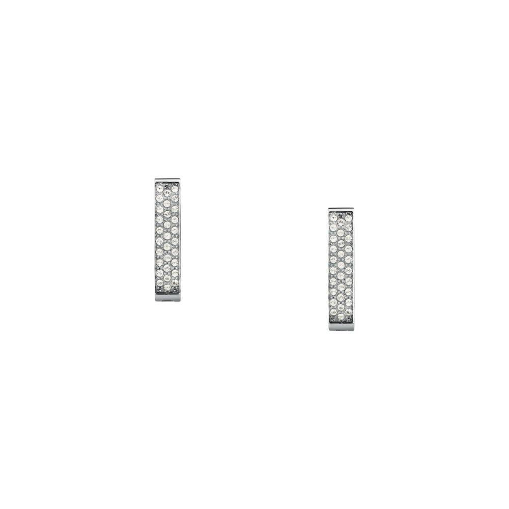 Karl Lagerfeld Boucles d'Oreilles pour Femme CHAINS Argent Blanc
