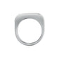 Karl Lagerfeld Damen Ring CHAINS Silber Weiß
