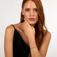 Karl Lagerfeld Damen Armband CRYSTALS Gold Weiß