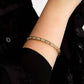 Karl Lagerfeld Damen Armreif CRYSTALS Gold Weiß