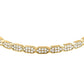 Karl Lagerfeld Damen Armreif CRYSTALS Gold Weiß