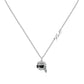 Karl Lagerfeld Collier Femme CHARMS Argent Blanc