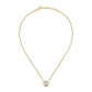 Karl Lagerfeld Damen Halskette ILLUME Gold Weiß